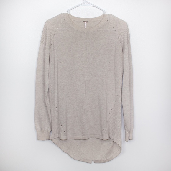 Cream/Neutral Long Sleeve Top - Picture 1 of 2